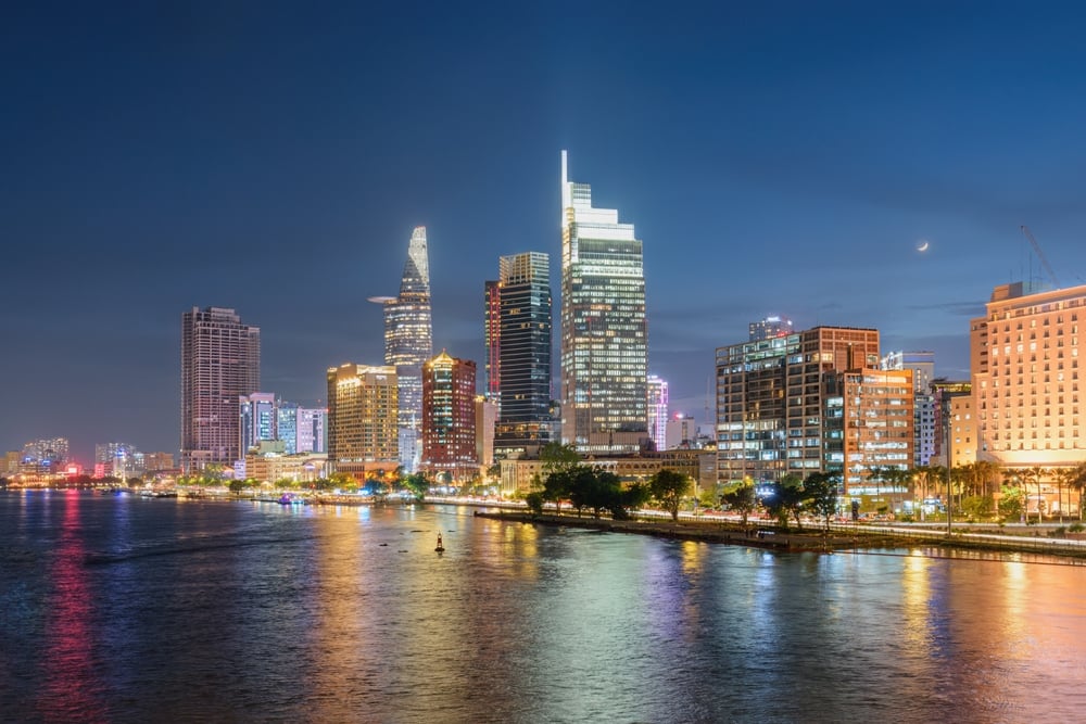 Ho Chi Minh City skyline