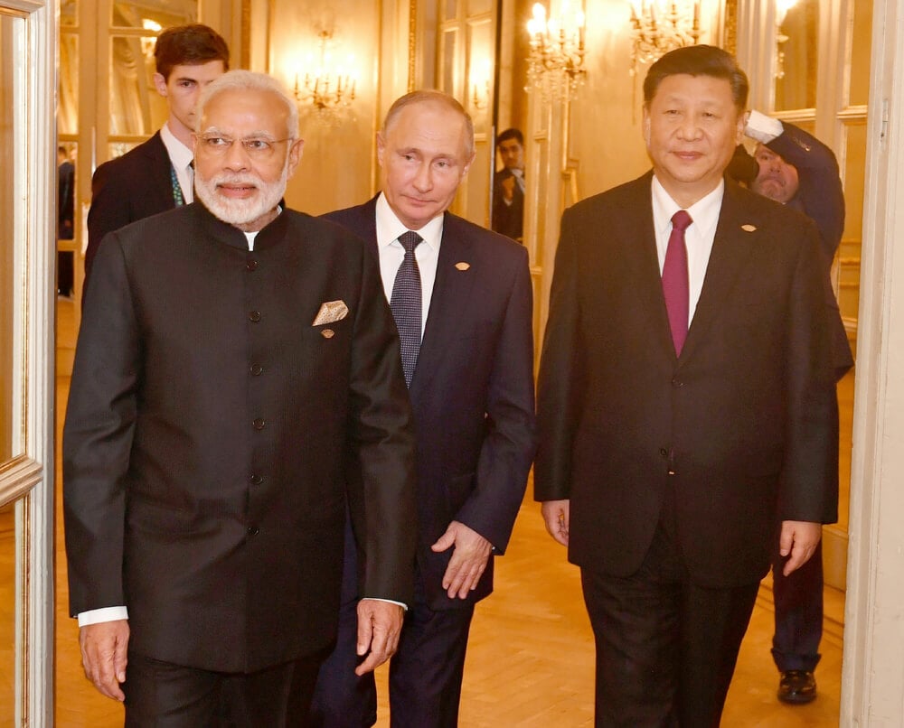 Modi, Putin, Xi