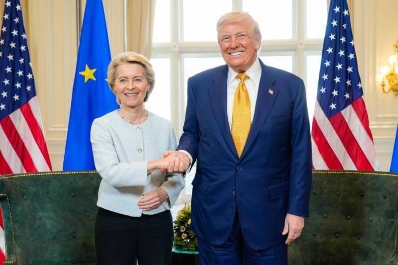 Ursula Von der Leyen, Donald Trump