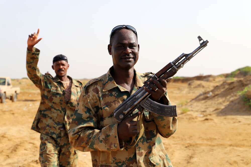 Sudanese Soldiers