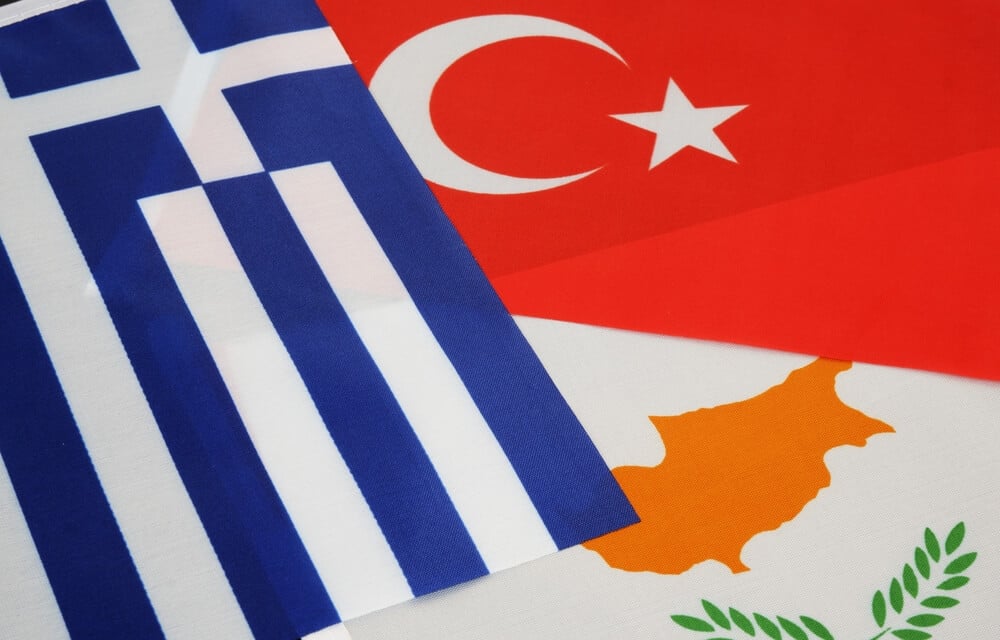 Greece Turkey Cyprus Flags