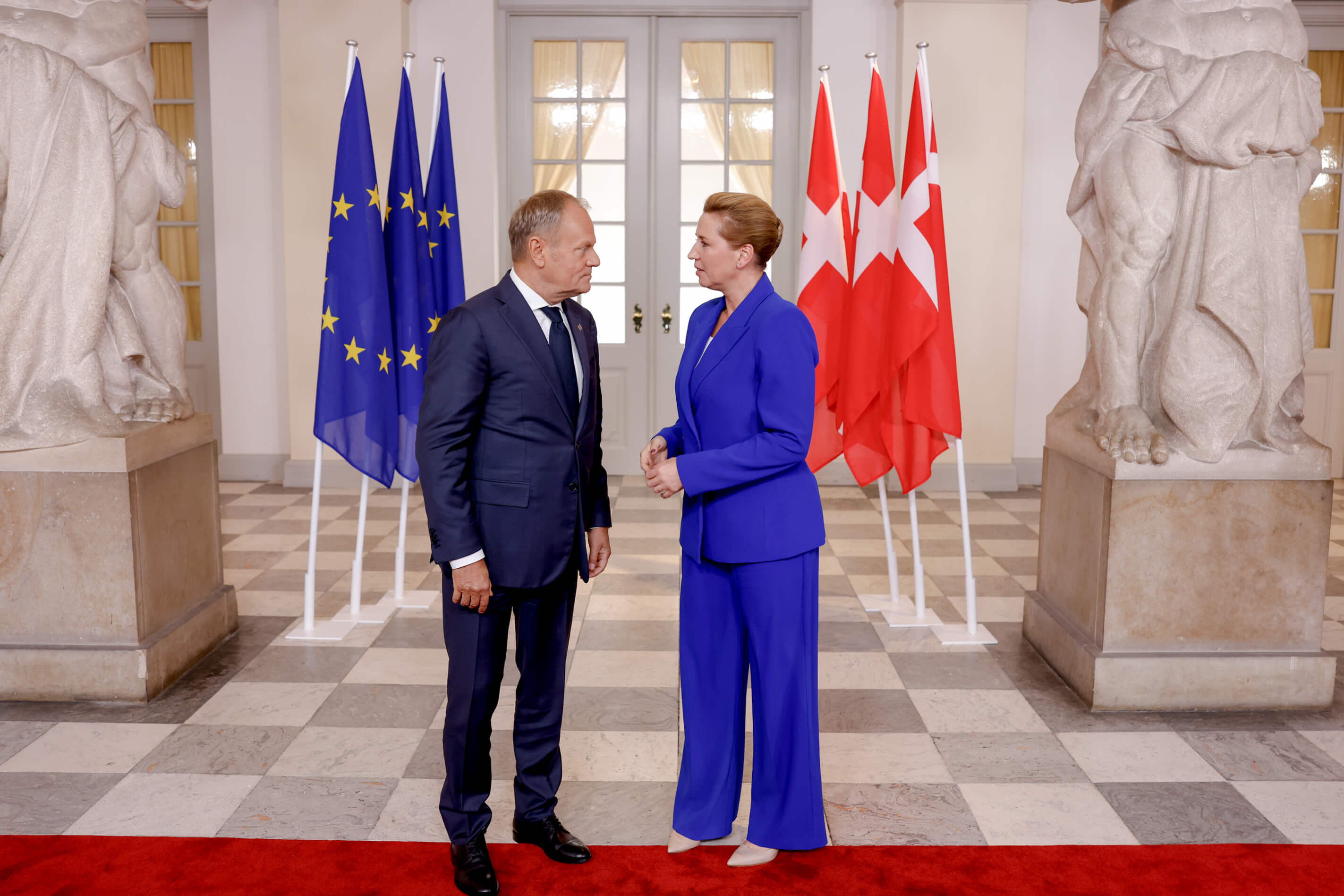 Donald Tusk, Mette Frederiksen
