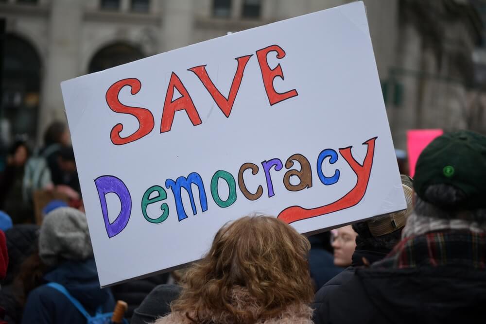 Pro-Democracy Protest New York