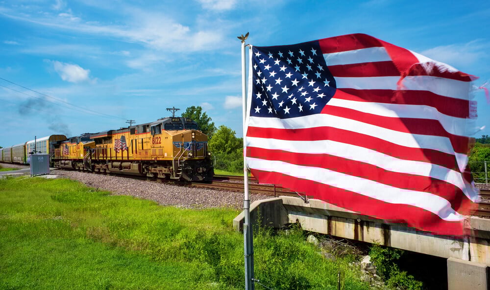 US Freight Train