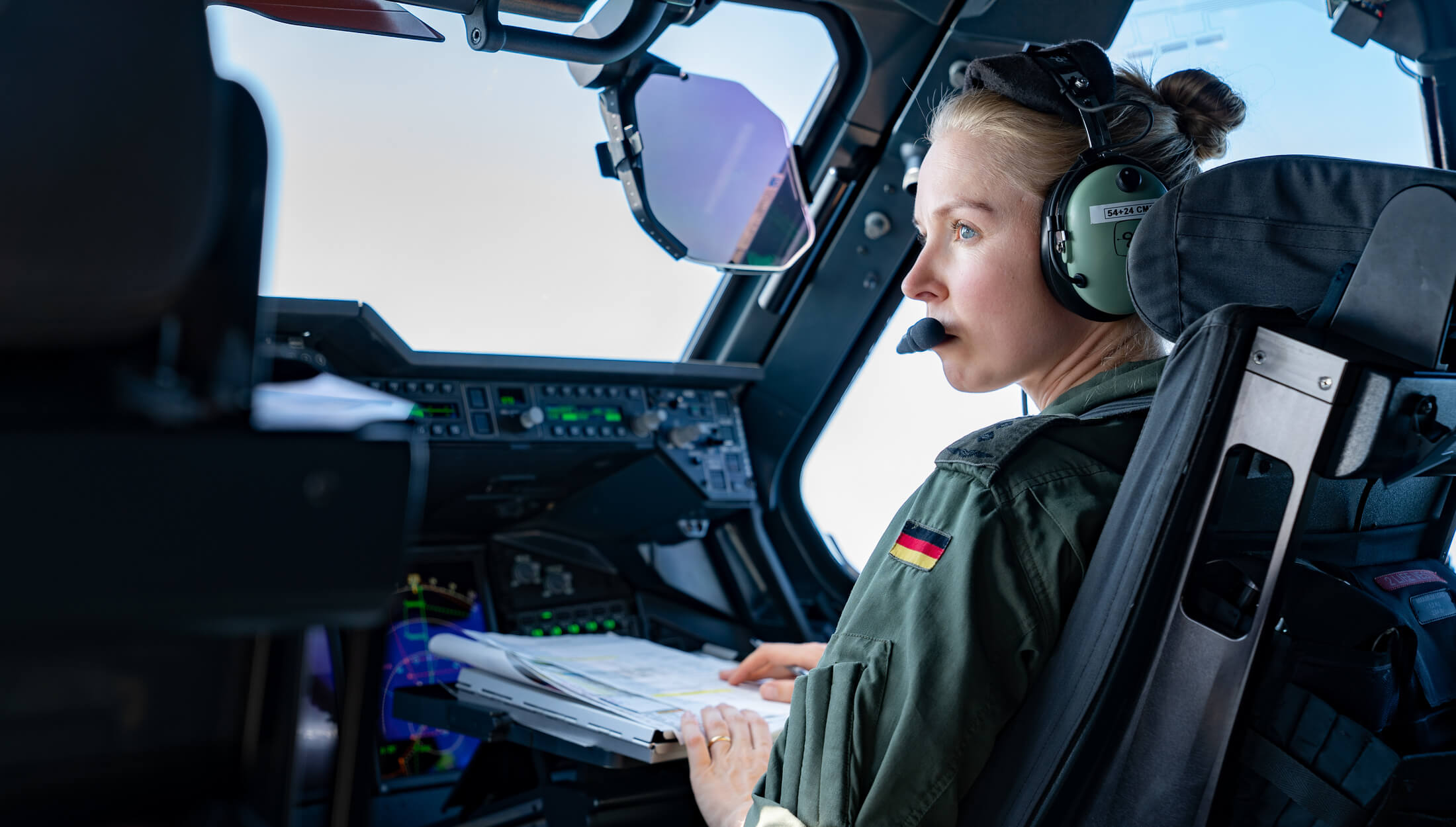 NATO Plane Cockpit