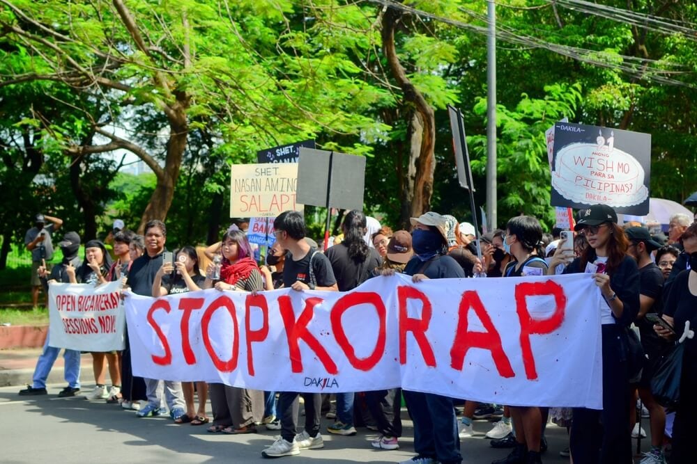 Philippines Anti-Corruption Protest