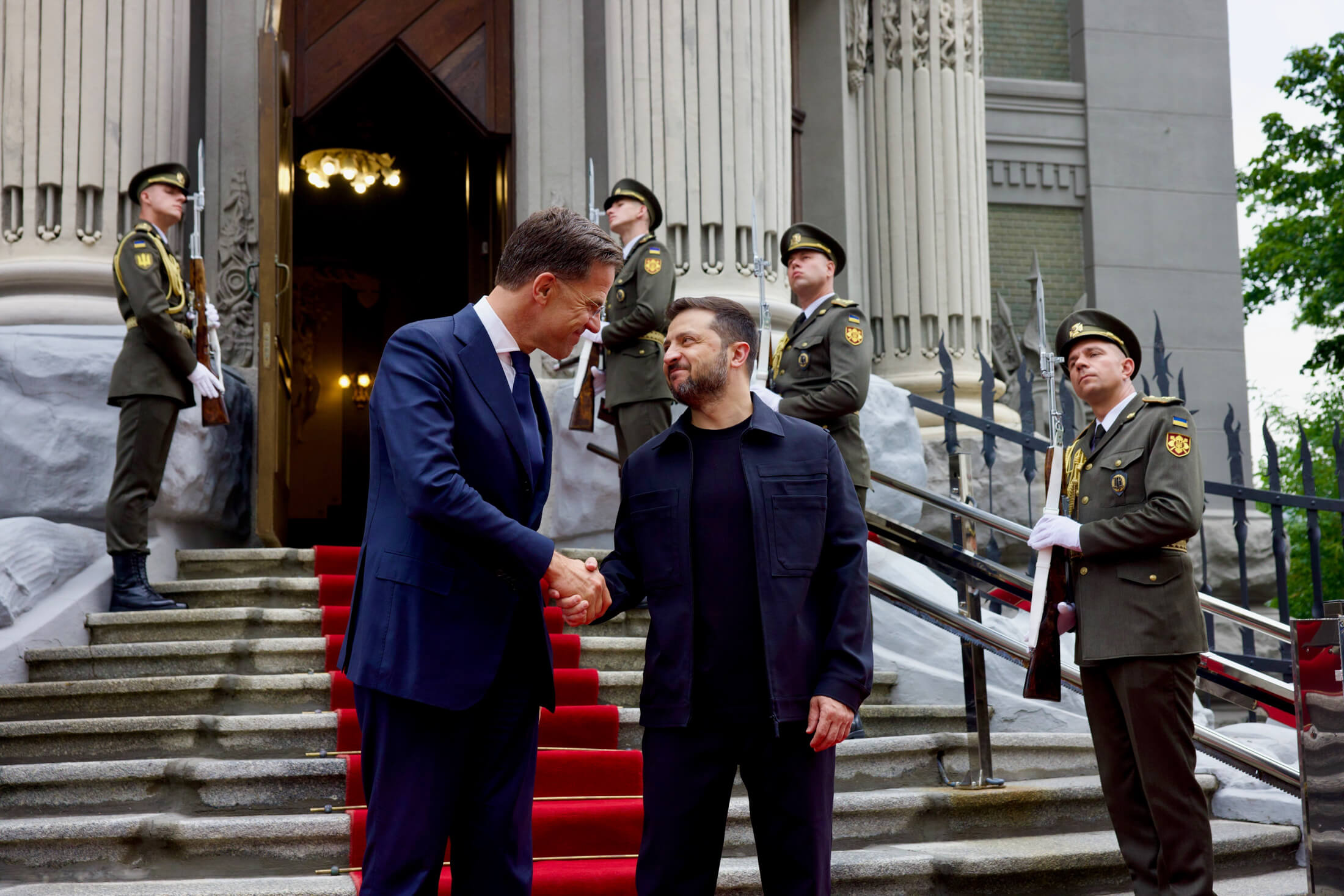 Mark Rutte, Volodymyr Zelenskyy