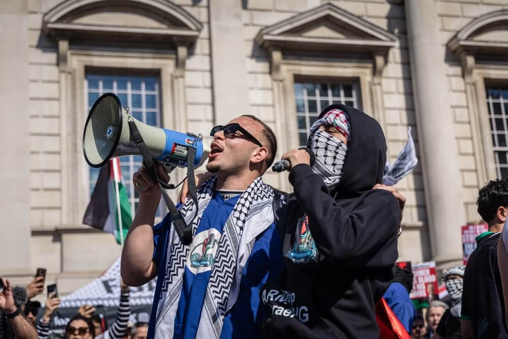 London Free Palestine Rally