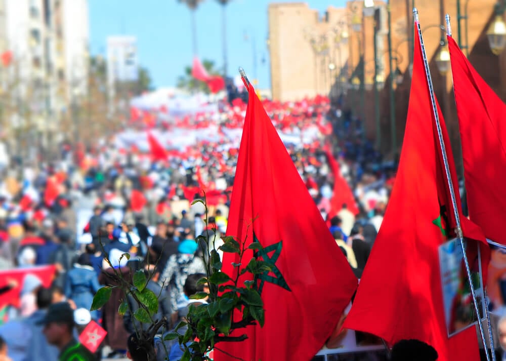 Morocco Protest