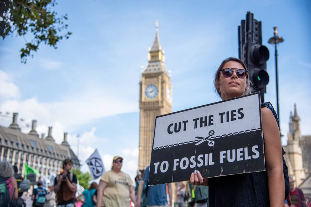 London Climate Protest