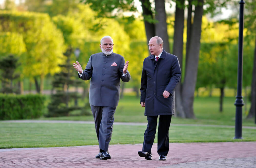 Narendra Modi, Vladimir Putin