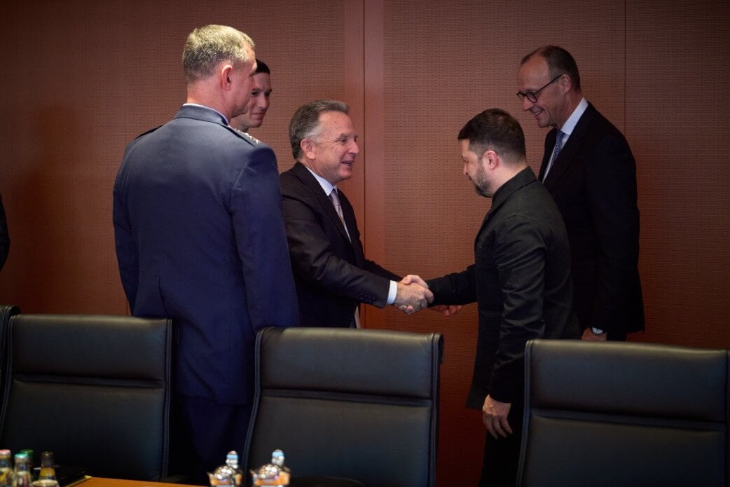 Steve Witkoff, Volodymyr Zelenskyy, Friedrich Merz