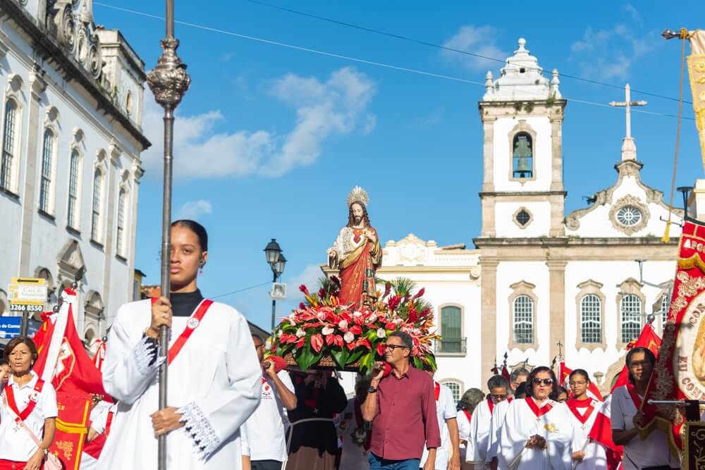Catholic Procession Brazil