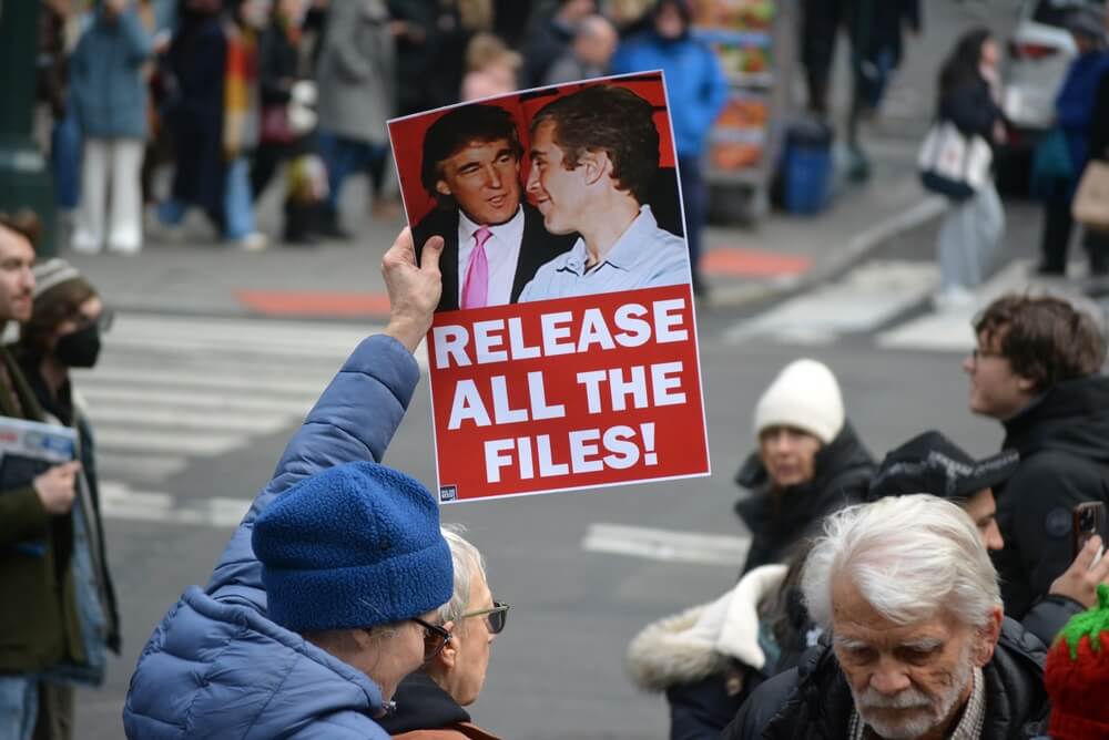Epstein Files Protest
