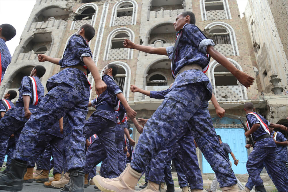 Yemeni Troops