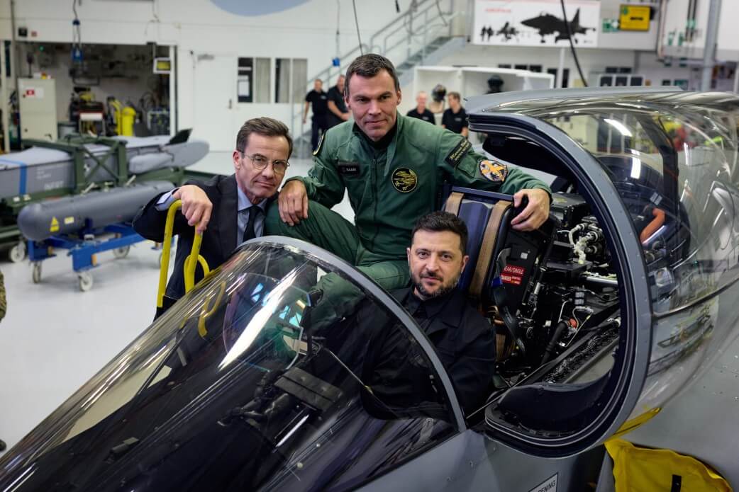 Volodymyr Zelenskyy, Ulf Kristersson