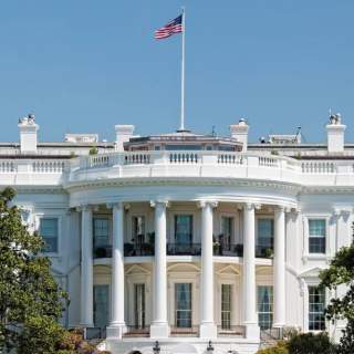 moving in the opposite direction