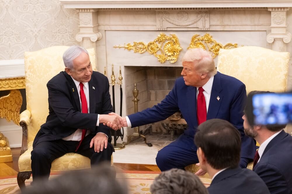 Benjamin Netanyahu, Donald Trump
