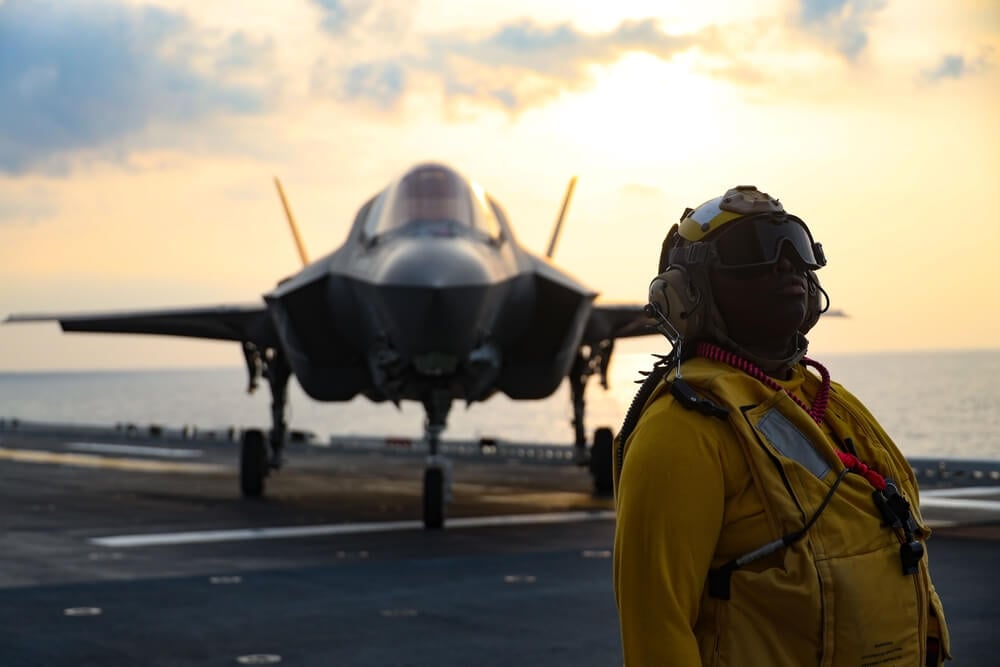 US Aircraft Carrier F35
