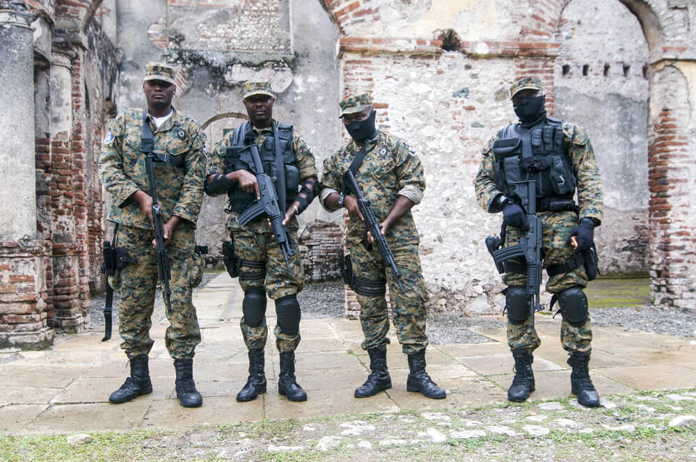 Haiti Soldiers