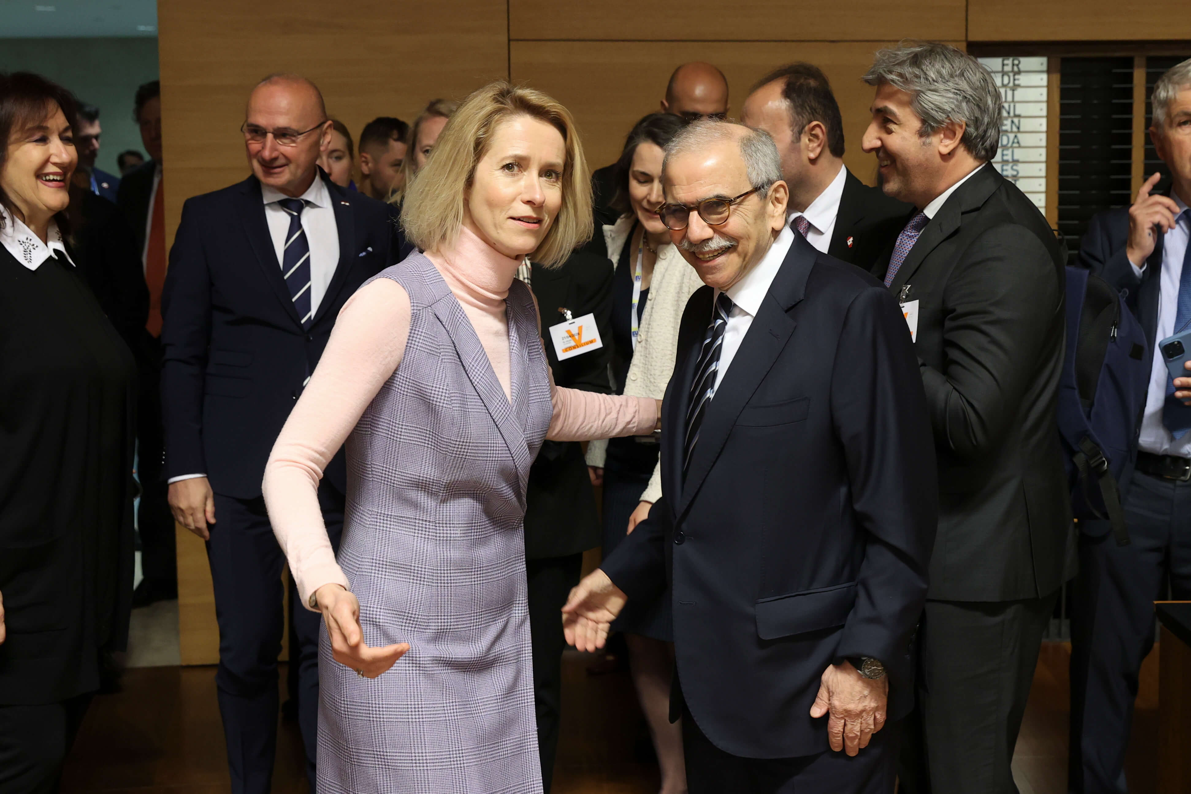 Kaja Kallas, Nawaf Salam