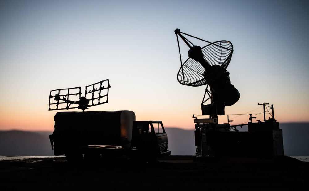 Military Satellite Dish