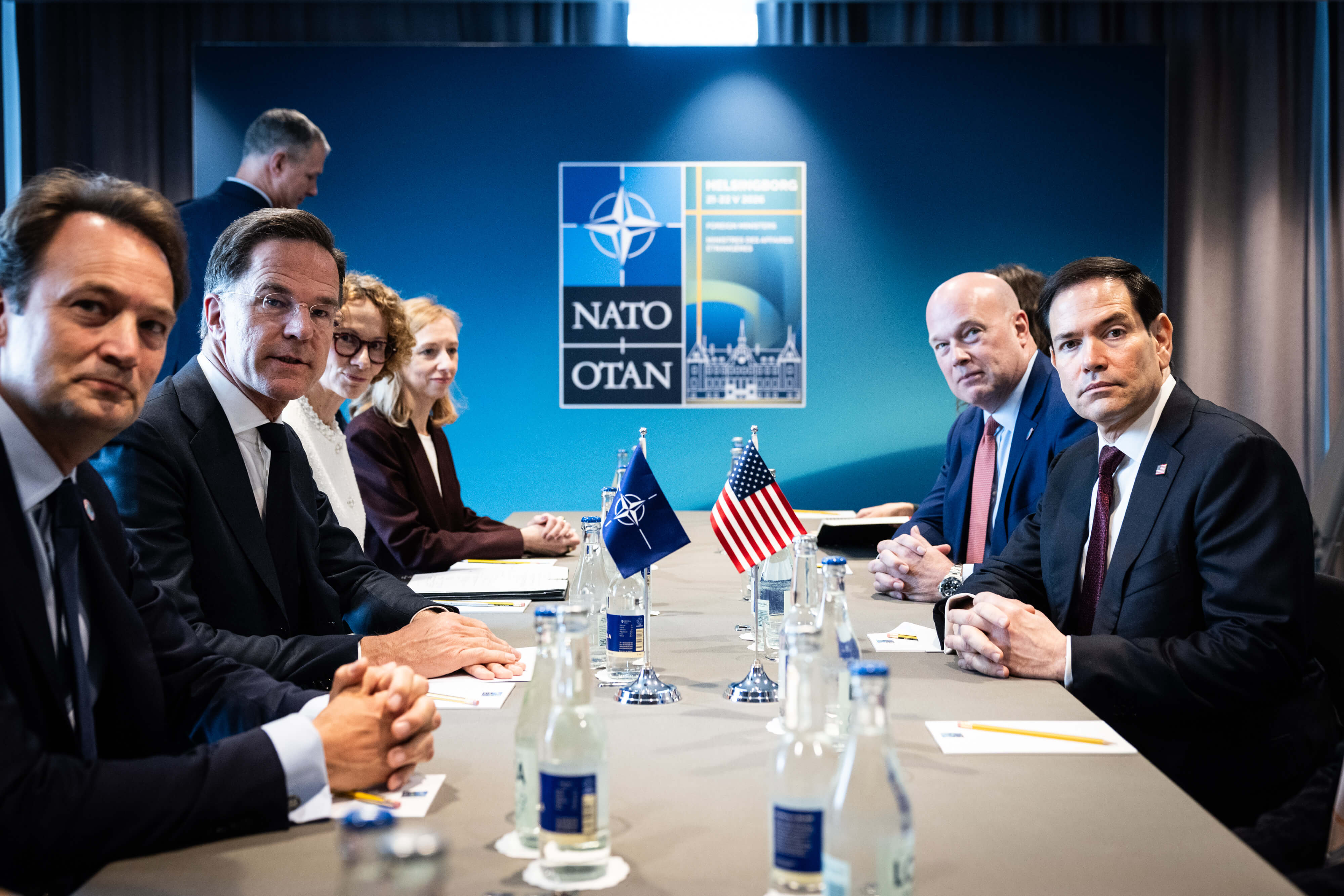 Mark Rutte, Marco Rubio