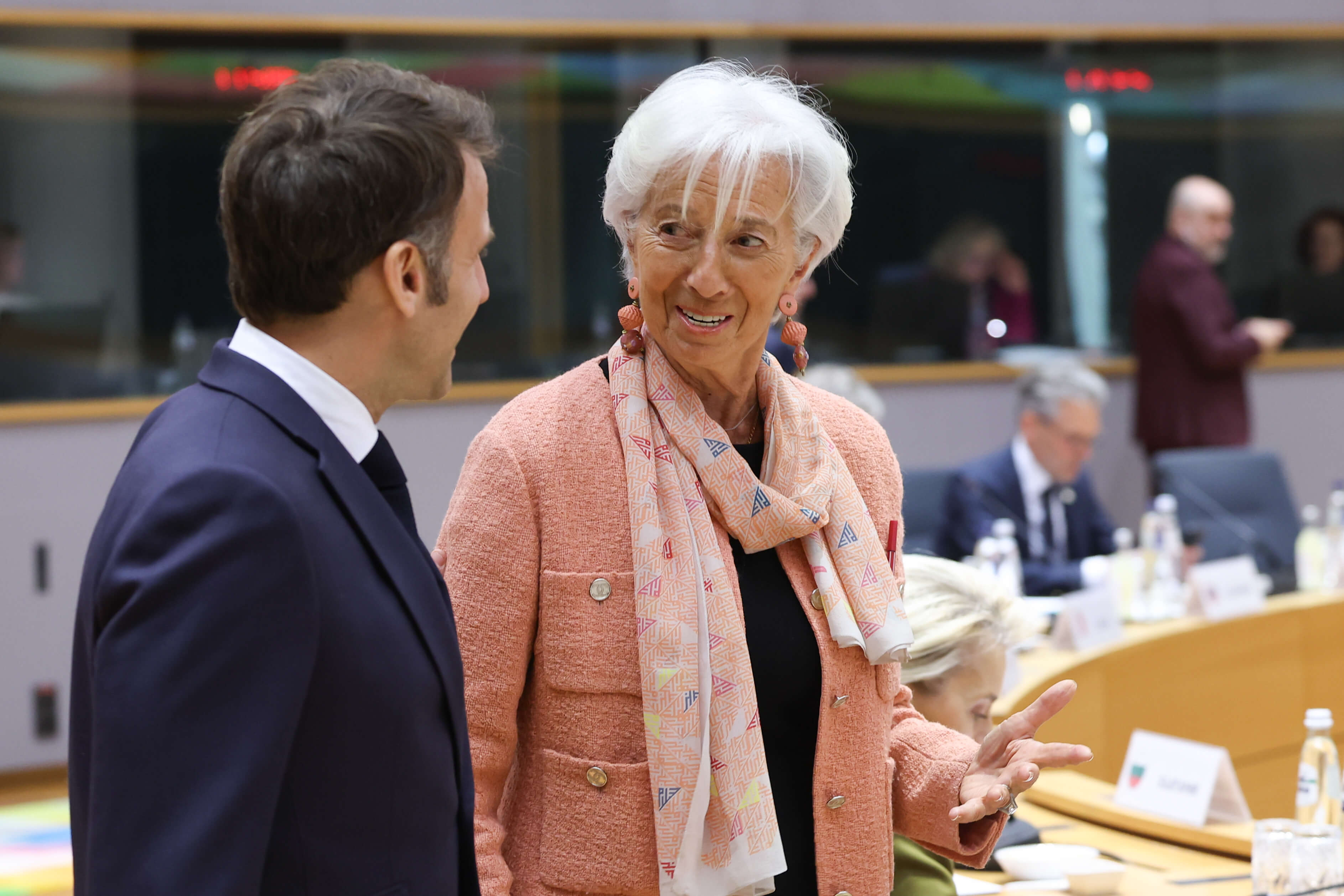 Emmanuel Macron, Christine Lagarde