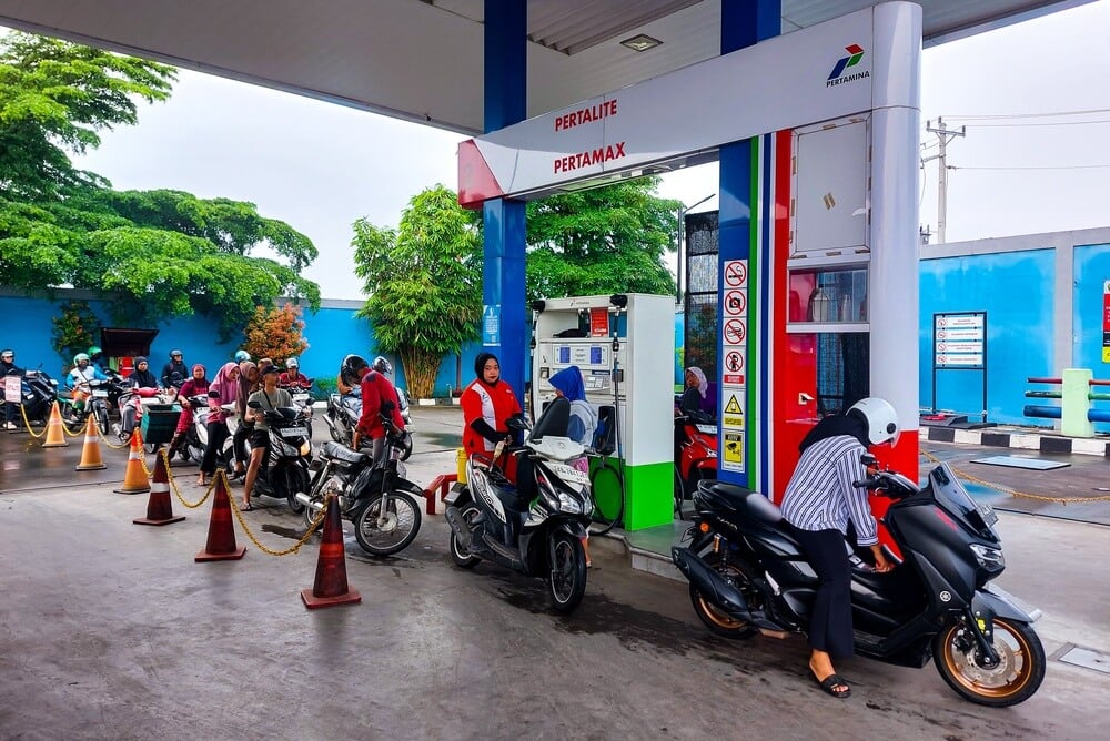 Indonesia Gas Station