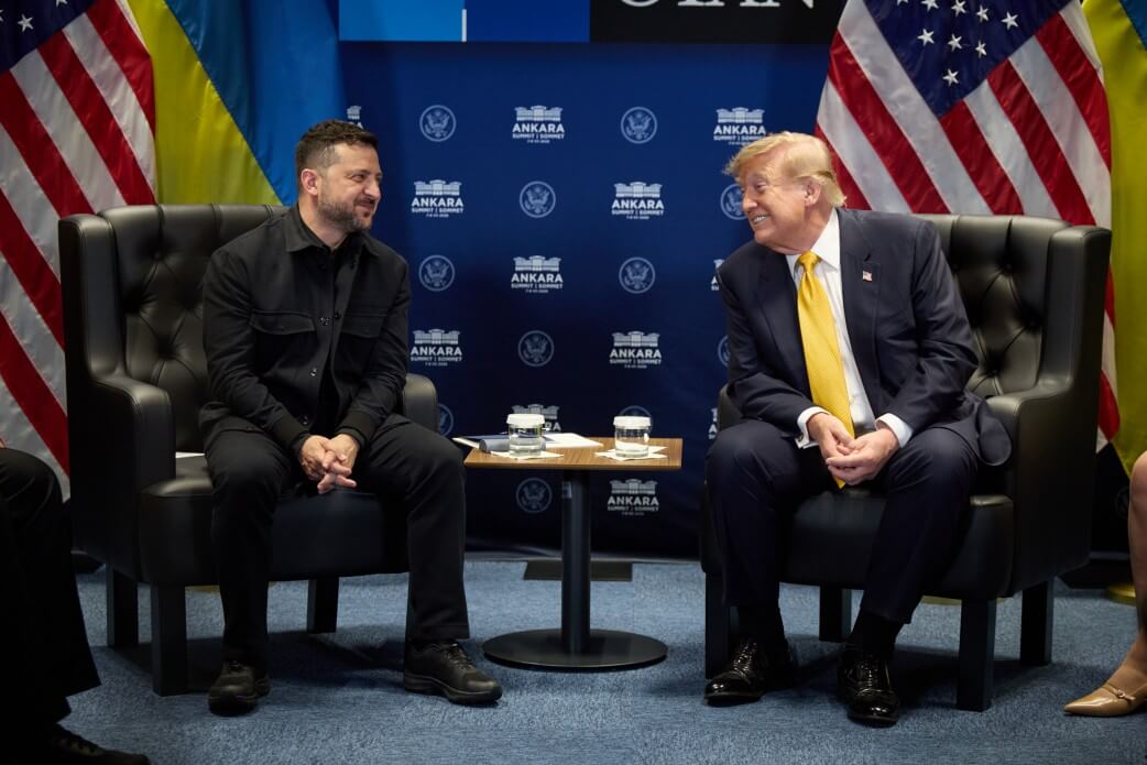 Volodymyr Zelenskyy, Donald Trump