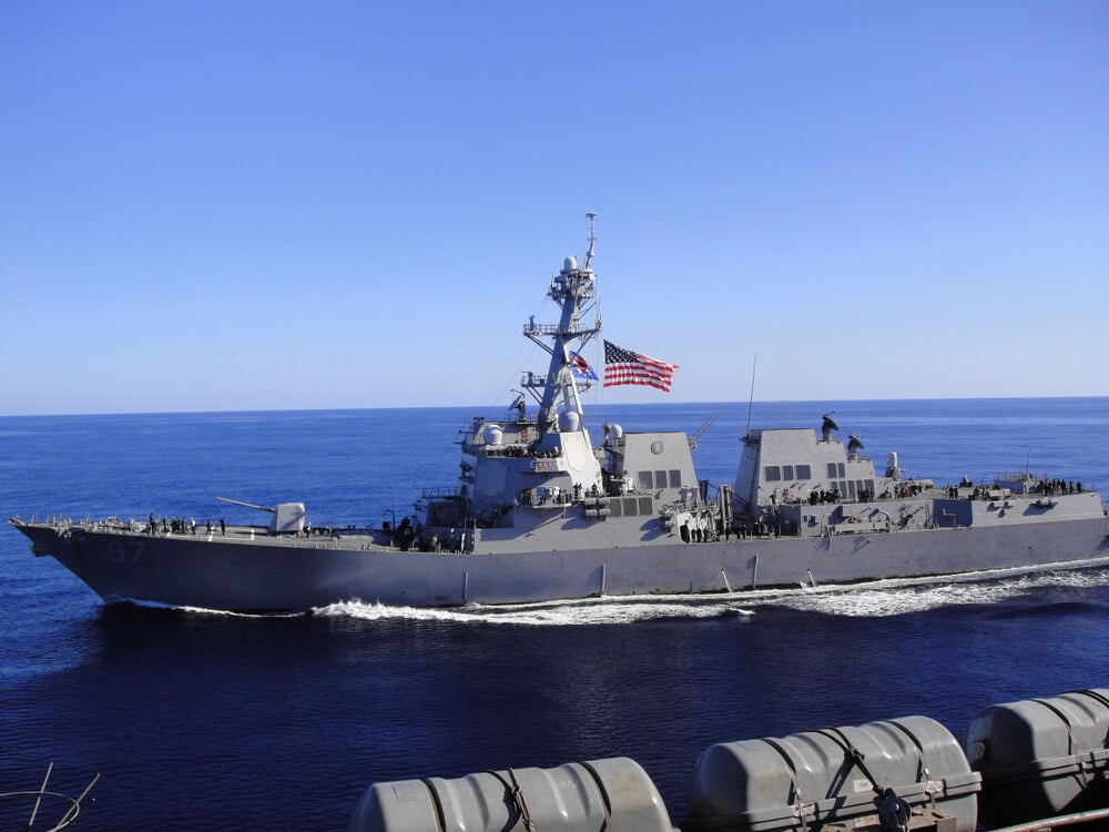 US Navy Destroyer