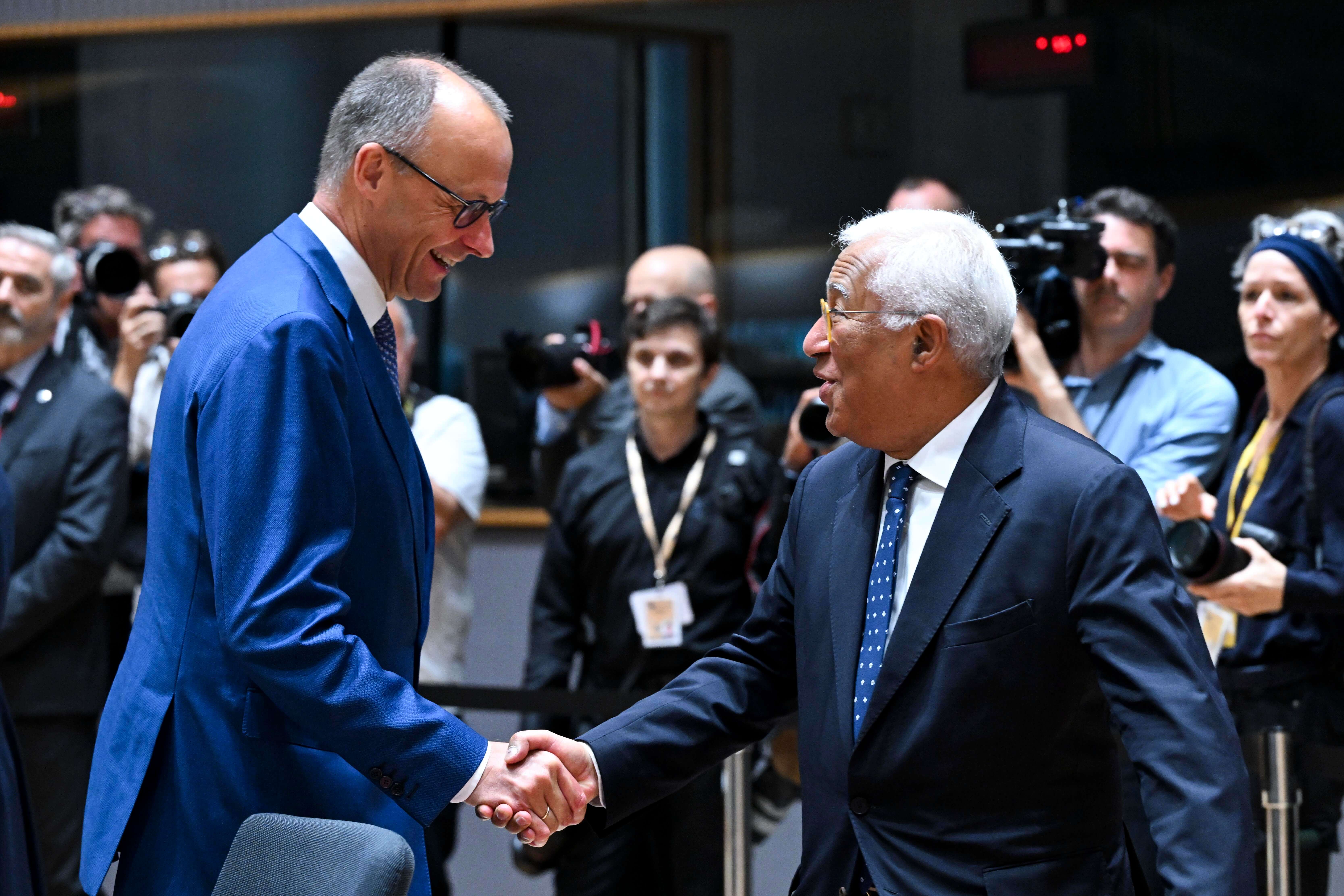 Friedrich Merz, Antonio Costa