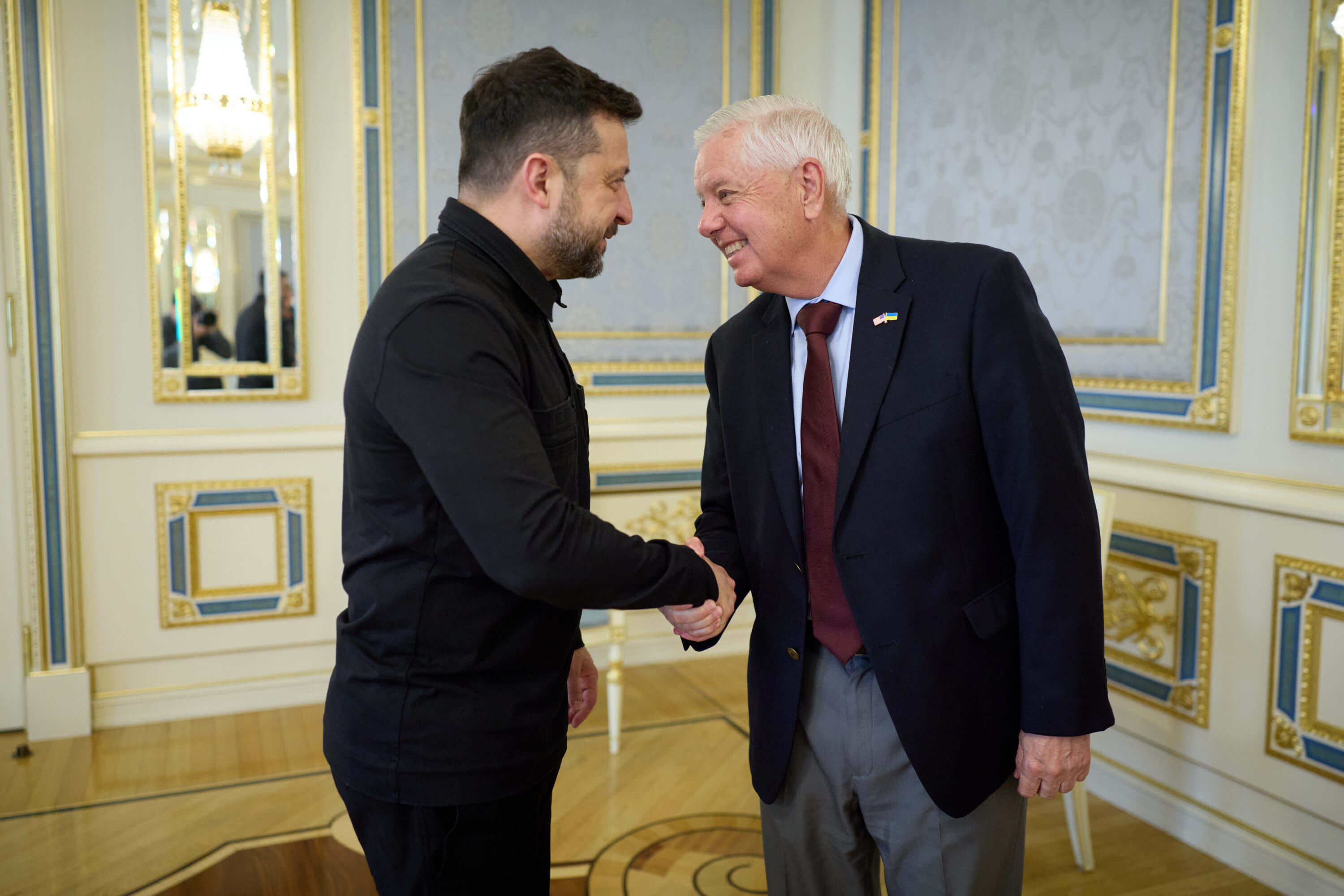 Volodymyr Zelenskyy, Lindsey Graham