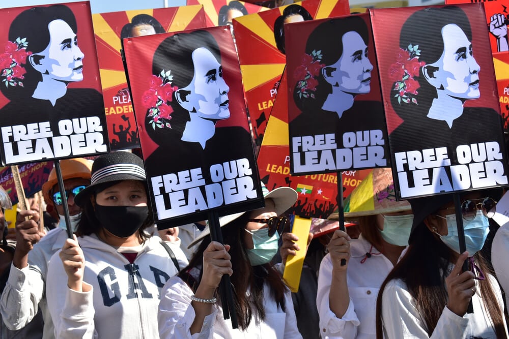 Aung San Suu Kyi Supporters