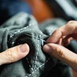 customers to mend worn clothes