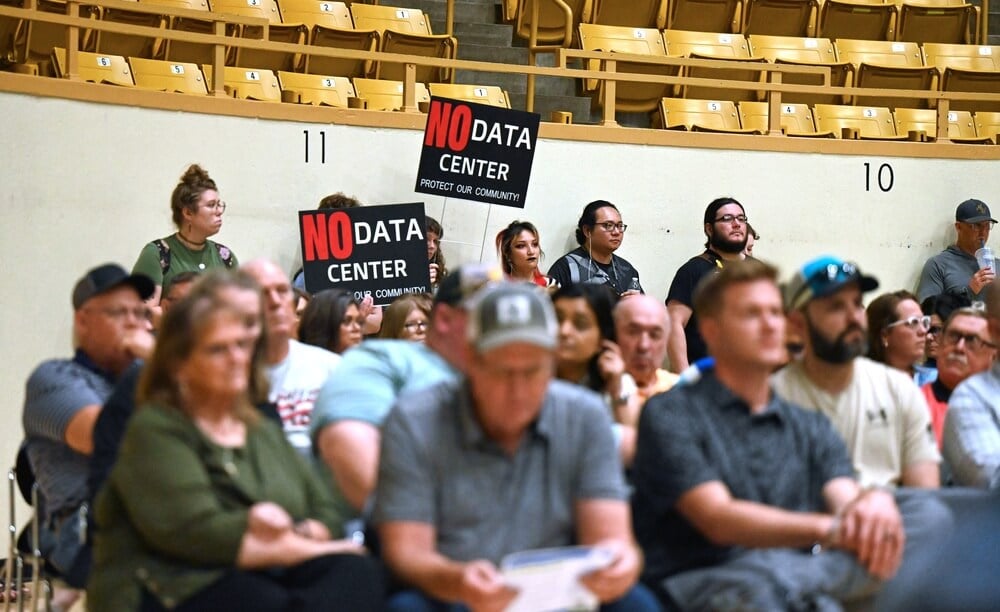 No Data Center Protest