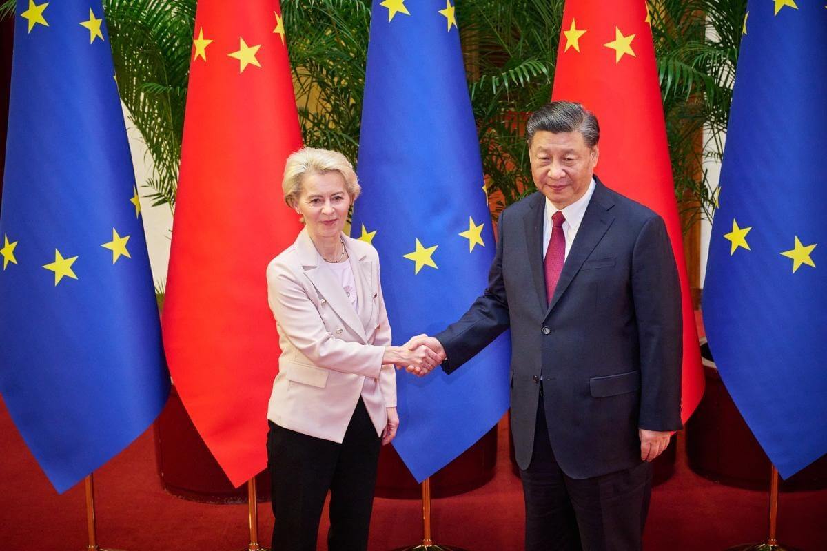 Ursula Von der Leyen, Xi Jinping