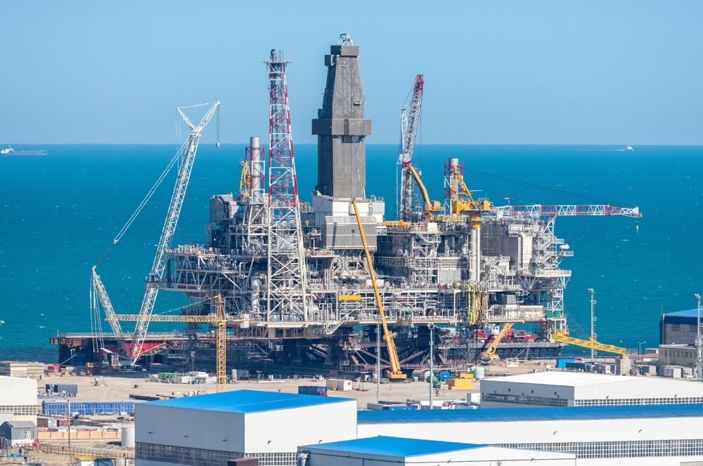 Azerbaijan Drilling Platform