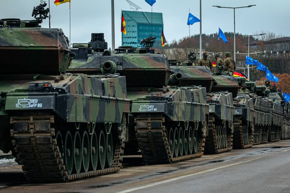 German Leopard Tanks
