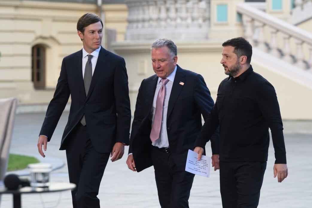 Jared Kushner, Steve Witkoff, Volodymyr Zelenskyy
