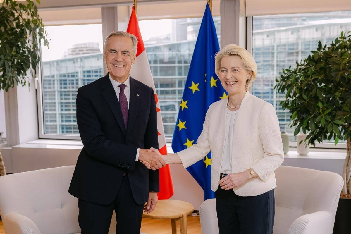 Mark Carney, Ursula Von der Leyen