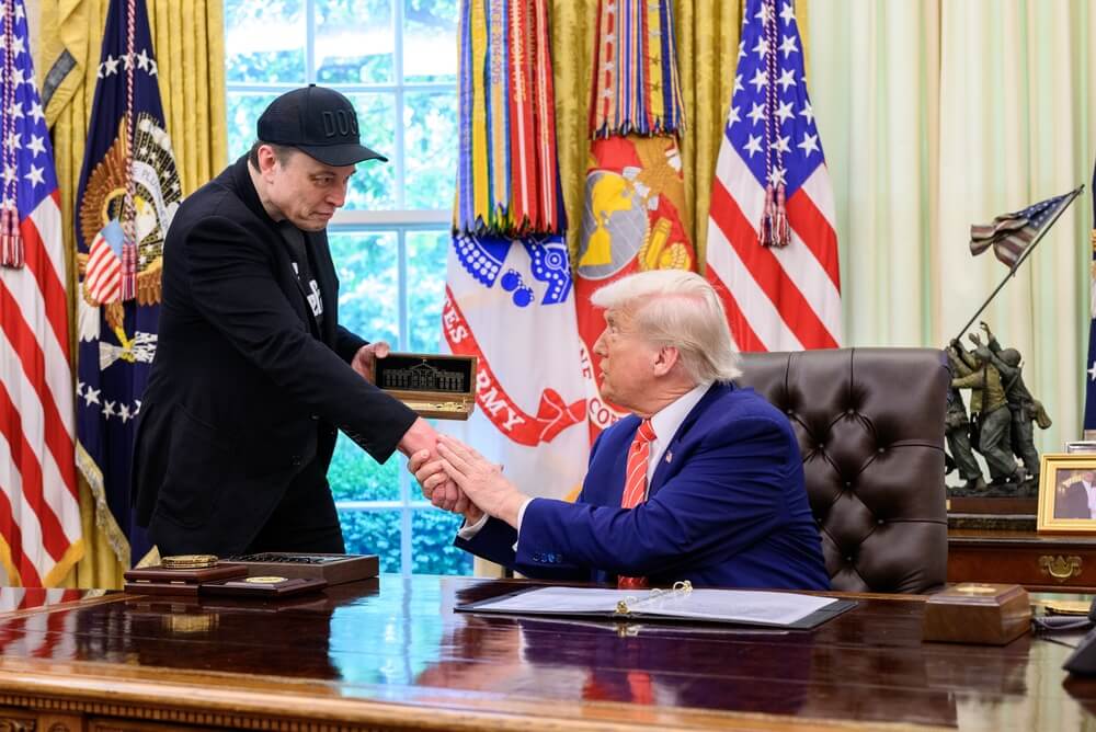 Elon Musk, Donald Trump