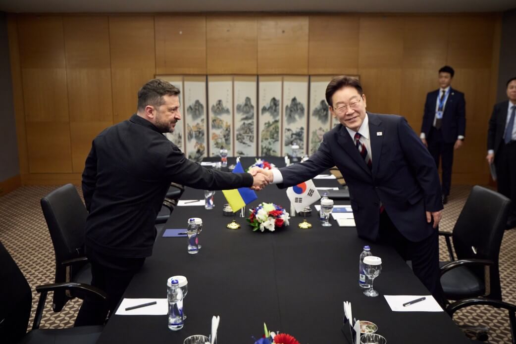 Volodymyr Zelenskyy, Lee Jae Myung