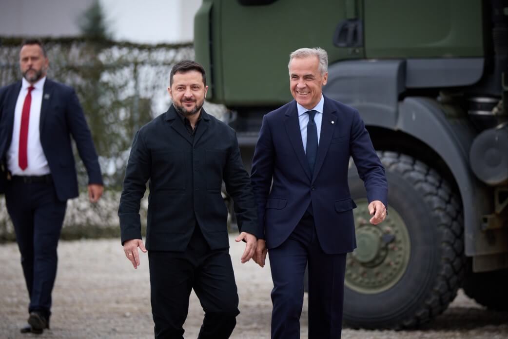 Volodymyr Zelenskyy, Mark Carney
