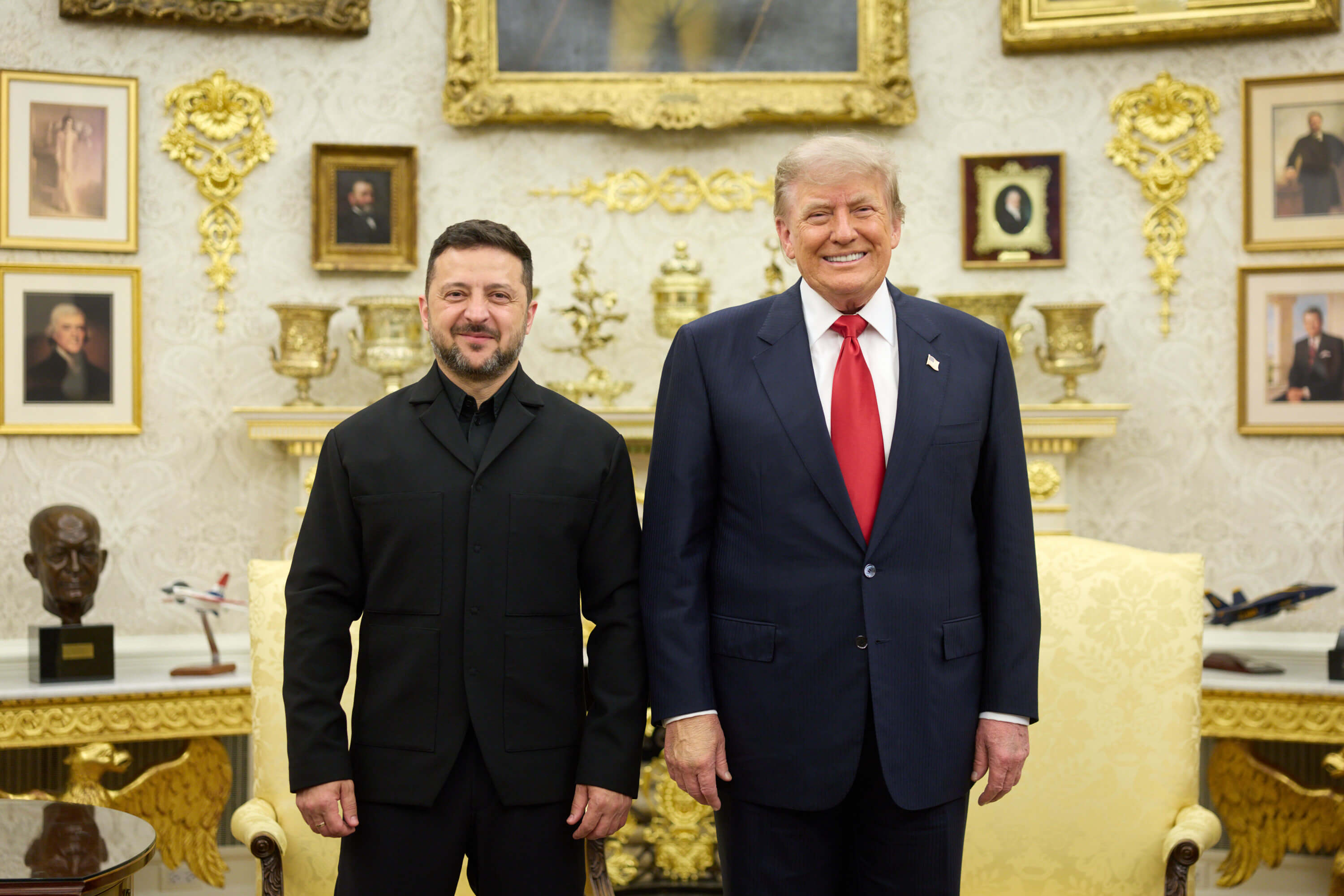 Volodymyr Zelenskyy, Donald Trump