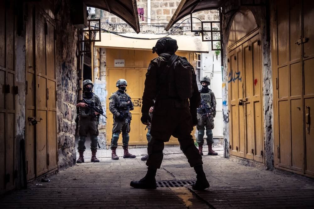 Israeli Soldiers West Bank
