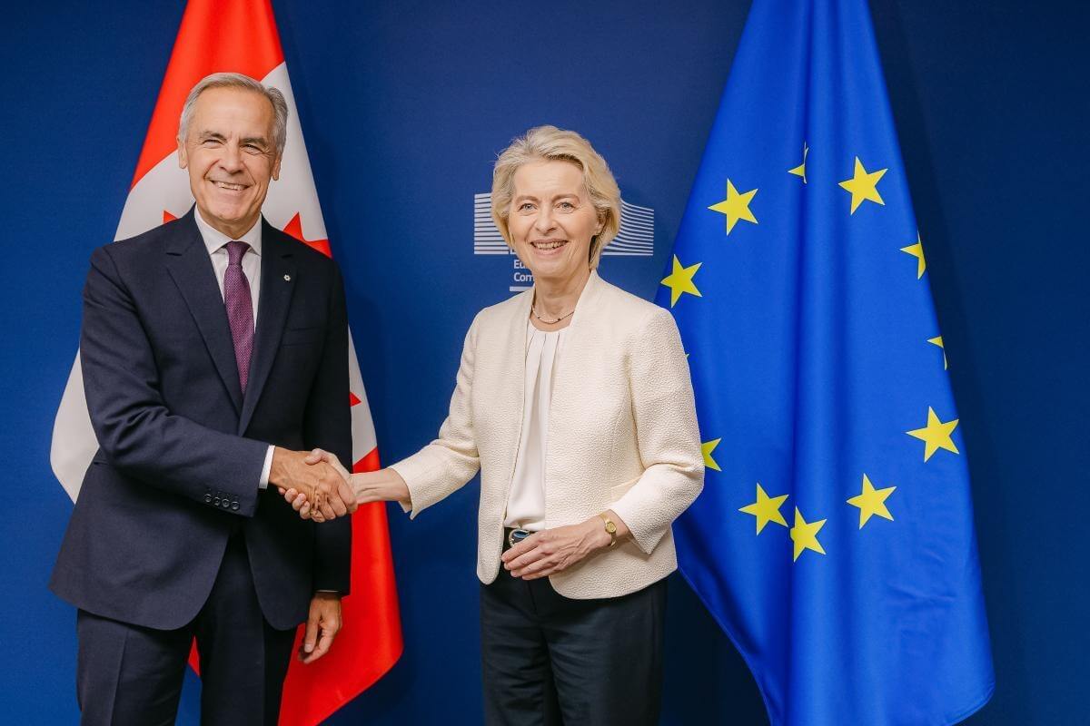 Mark Carney, Ursula von der Leyen