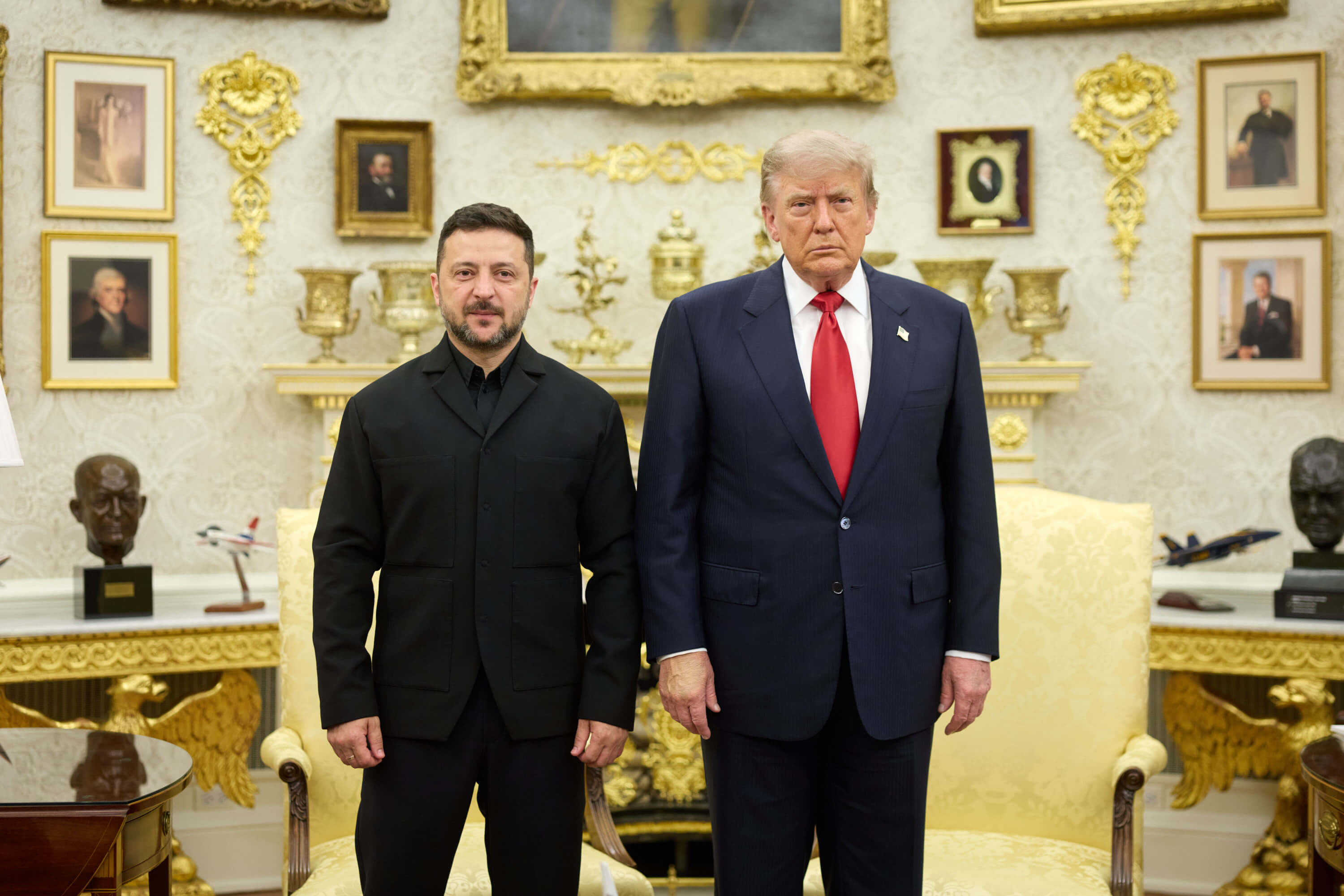 Volodymyr Zelenskyy, Donald Trump